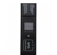 Multiprise intelligente C13 C19 robuste en alliage d'aluminium pour montage en rack, protection contre les surtensions, PDU 20A 8 prises électriques