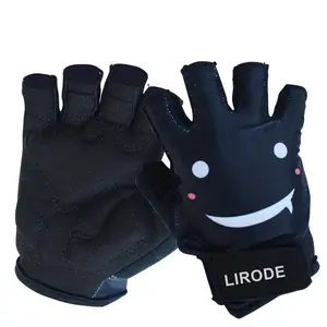 High Quality Cycling Gloves Cycling Bicycle Half Finger Fingerless Style Adjustable Strap For Kids Gloves