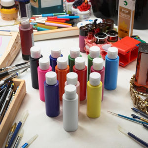 कला पेंटिंग के लिए उच्च गुणवत्ता वाले 60 मिलीलीटर द्रव ऐक्रेलिक पेंट - Product Image 3