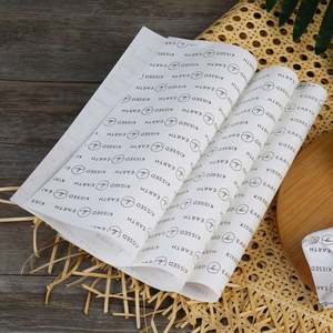 Plateau de restaurant en papier, emballage pour sandwich, jetable, anti-graisse, papier à pâtisserie, anti-graisse, pour pain, gâteau, hamburger - Product Image 5