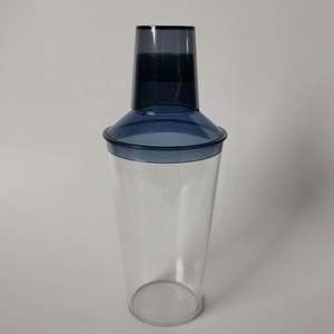 Coctelera de Plástico Acrílico Transparente Negra, Mezcladora de Bebidas, Kit de Coctelera para Martini, Coctelera Boston - Product Image 4