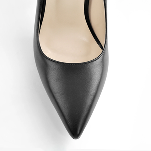 Scarpe a punta <span class=keywords><strong>tacco</strong></span> alto pattini di vestito di cuoio delle donne di materiale con grande qualità 3.9 pollici <span class=keywords><strong>tacco</strong></span> - Product Image 6