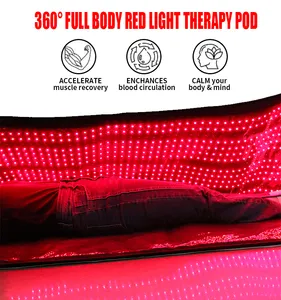 360Full Body Red Light Bed Blanket Red-light-therapy-bed Near Infrared Therapy Pro Red Light Therapy Bed Home Use