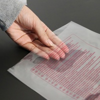Avertissement de suffocation personnalisé imprimé en héliogravure de haute qualité, recyclé, à bords biseautés et perforé, pour vêtements
