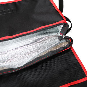 Bolsa de almacenamiento para respaldo de asiento de coche, organizador negro con 4-7 compartimentos, impermeable y con aislamiento térmico para el interior del coche - Product Image 4