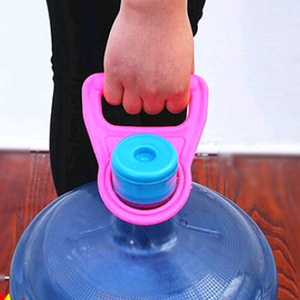 Large <b>water</b> bottle, mineral <b>water</b>, <b>water</b> <b>dispenser</b>, purified <b>water</b> bottle handle, household easy-to-carry handle - Product Image 5