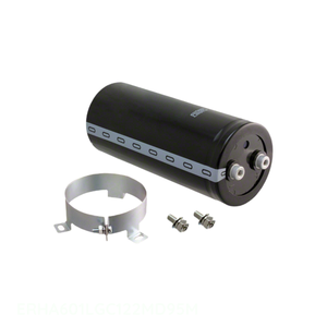 Manufacturer Channel Chassis Mount ERHA601LGC122MD95M 1200 uF CAP ALUM 1200UF 20% 600V SCREW Capacitor - Product Image 1