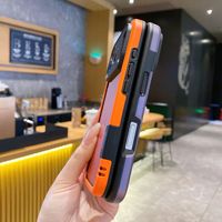 Coque de téléphone pare-chocs en TPU double couleur de qualité supérieure pour iPhone XS MAX 17 12 13 14 15 16 Pro Max Plus pas de housse de protection de refroidissement de panneau arrière