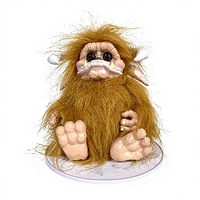Nouvelle poupée magique en peluche marron de style animal, jouet transfrontalier, cadeau créatif d'Halloween, accessoire de farce pour Escape Room, en stock
