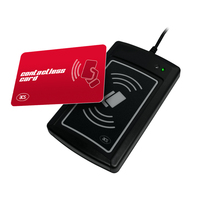Lector/Grabador de Tarjetas Inteligentes con Contacto y Sin Contacto NFC RFID USB ACR1281U