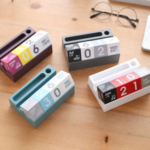 Promotion Gifts Plastic Cube Calendar