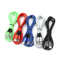 Accesorios de Electrónica Económicos Cable de Carga Rápida PD60W, Cable de Carga de 1M/2M 3.0A, Cable de Datos y Carga Rápida de Tipo C a Tipo C