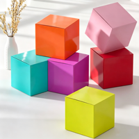 Boîtes cadeaux en carton mat biodégradables multicolores pour avion, gaufrées, laminées, avec revêtement UV, taille personnalisée, pour nouilles