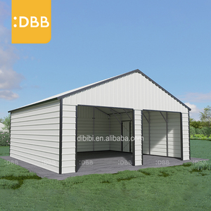 <span class=keywords><strong>Garage</strong></span> Métallique Préfabriqué de Haute Qualité 25ft 33ft Fournisseur d'Or, <span class=keywords><strong>Garage</strong></span> Portable Étanche pour Voitures 22 X 23 ft, Double <span class=keywords><strong>Garage</strong></span> Métallique - Product Image 5