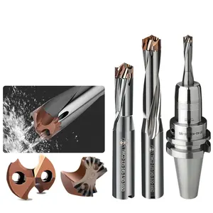 Hoanyore 1.5d Interne Koeling Carbide Bit Niet-Standaard Diameter 10-31.00Mm Jcd Crown Drill Twist Boor