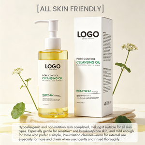Aceite Limpiador Heartleaf para Piel Sensible, Limpieza Profunda de Poros, Eliminación de Puntos Negros, Control de Sebo, Eliminación de Maquillaje y Protector Solar - Product Image 3