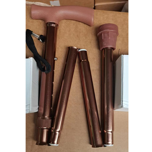 Aluminum Alloy Walking Stick Height Adjustable Lightweight Durable Outdoor Hiking Aid - Product Image 1