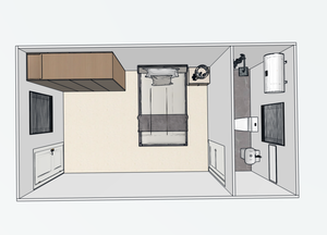 منازل حاويات مسبقة الصنع رخيصة للاستخدام الخارجي، مناسبة للمكتب المنزلي أو الشاطئ أو الحدائق، حل أنيق وعملي - Product Image 6