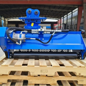 Débroussailleuse à fléaux de haute qualité pour mini-excavatrice agricole, accessoire de débroussailleuse motorisée facile à utiliser pour couper l'herbe, garantie 1 an - Product Image 4