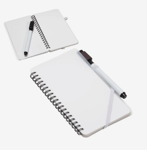 Set Regalo Promozionale Premium 2027: Quaderno Scrivibile <span class=keywords><strong>e</strong></span> Cancellabile Personalizzato con Logo, Riutilizzabile, per Scrittura <span class=keywords><strong>e</strong></span> Cancellazione a Secco, Vendita all'Ingrosso - Product Image 4