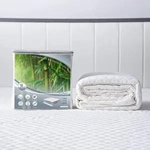 Mattress Cover Anti Bacterial Bamboo Fabric Waterproof Mattress Protector