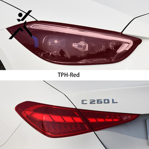 Lumière TPH rouge pour voiture Feu arrière de voiture <span class=keywords><strong>Film</strong></span> de lumière LED anti-rayures <span class=keywords><strong>Film</strong></span> de protection pour phare de voiture - Product Image 2