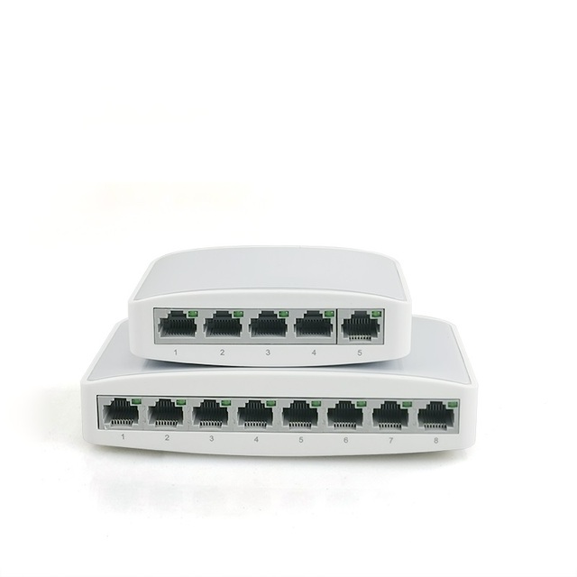 ONV Best Ethernet Switch OEM Factory CCTV System 5 Port 10/100M Unmanaged Network Ethernet Switches for IPTV