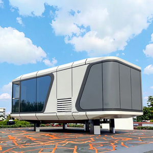 Australia Super Luxurious Two-bedroom One-living Room Container House with Kitchen Eco-Friendly Lightweight - Product Image 1