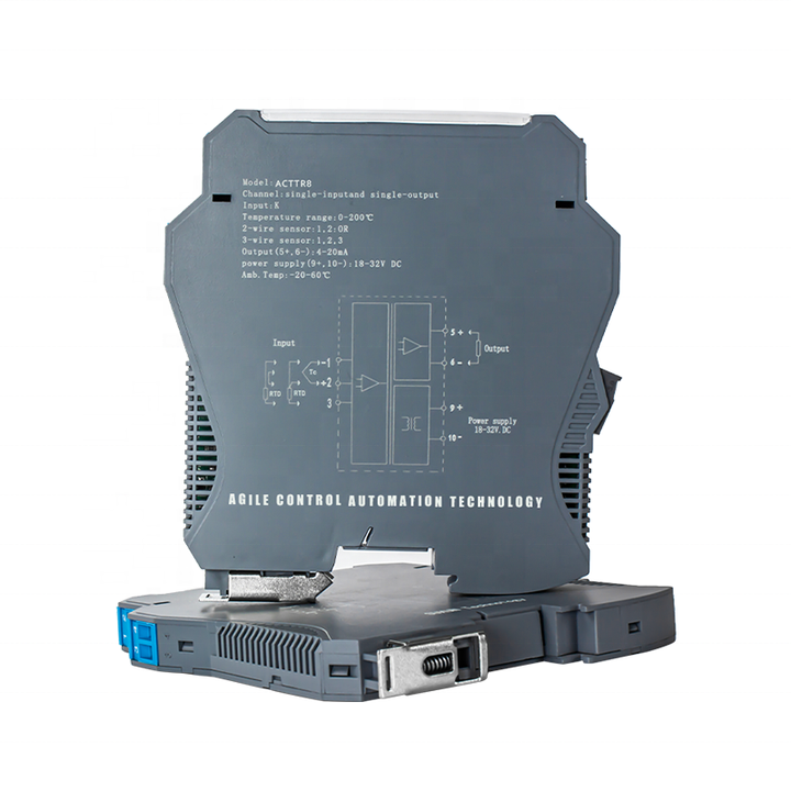 USB Configuration Temperature Transmitter RTD PT100 100°C to 4-20mA ...