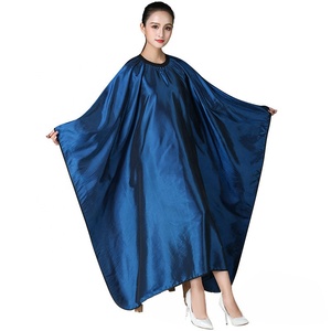 Poliestere impermeabile parrucchieri abito Hair Styling Cape trucco grembiule abito <span class=keywords><strong>da</strong></span> taglio per capelli per Salon Home barbieri mantelle per bavaglini - Product Image 6