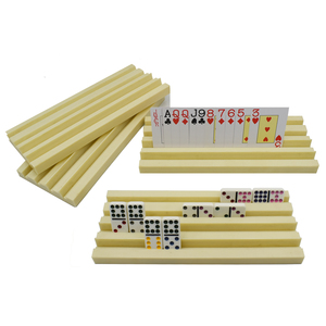 Ensemble <span class=keywords><strong>de</strong></span> 4 supports en plastique pour <span class=keywords><strong>Train</strong></span> mexicain et <span class=keywords><strong>jeu</strong></span> <span class=keywords><strong>de</strong></span> cartes, porte-cartes, en bois massif - Product Image 2