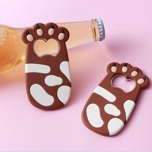 Eco-Friendly Plastic PVC Bottle Opener with Cartoon Animal Design Refrigerator Magnet for Home Decor & <b>Gifts</b> - Product Image 3