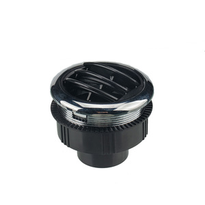 Rv Electronics Round Adjustable Air Vent With Chrome Trim For Caravan - Product Image 1