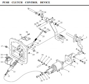 Bomba de Embrague de Uso General para Autobuses Higer, Kinglong, Zhongtong, ZK6860CR3-1602010-W, Cilindro Maestro y Esclavo de Embrague - Product Image 5