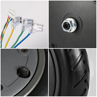 Motor de cubo de Rueda delantera para patinete eléctrico de 350W, piezas de repuesto para motores de patinete XiaoMi Mijia M365
