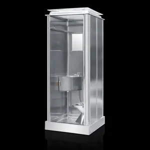 Penutup Shower Gaya Baru Desain Bagus Kamar Mandi Luar Ruangan Portabel untuk RV