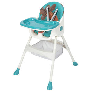 เก้าอี้เด็กพับได้ WOW ปรับระดับความสูงได้ พกพาสะดวก ทำจากพลาสติก สำหรับเด็กอายุ 0-12 เดือน - Product Image 2