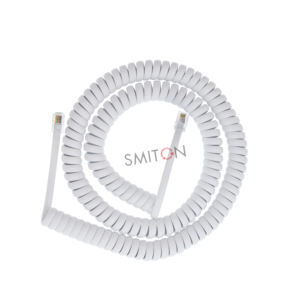 RJ9 Câble enroulé de 6 <span class=keywords><strong>pieds</strong></span> pour téléphone fixe RJ9 4P4C 1.85m/6ft-black - Product Image 4