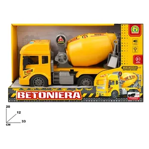 Camión mezclador de hormigón T-King de 33 cm con luces y sonidos para niños mayores de 3 años - Product Image 2