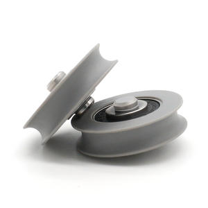 Piezas de Equipos de Manipulación de Materiales con Rodillos Resistentes al Desgaste con Ranura en U No Estándar de Fabricante de Moldeo por Inyección Integrado - Product Image 1