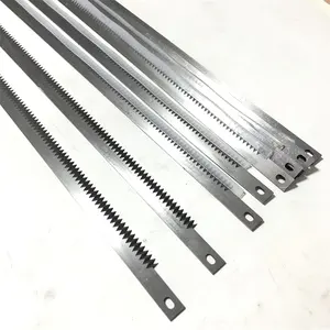 China Memproduksi Disesuaikan Ukuran Bergerigi Packing Blade Bentuk Gelombang Gigi Reciprocating Saw Blade