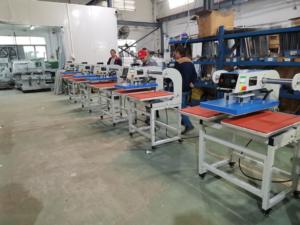 中国制造全自动双工位加热板移动式气动热压机 - Product Image 6