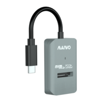 Boîtier NVMe USB-C 10 Gbps sans outil, adaptateur M2 pour disques durs 2230 2242 2260 2280 22110, prise en charge UASP TRIM, externe, plastique M2