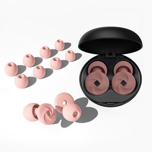 4 boyutları gürültü azaltma kulak tıkacı ses yalıtımı işitme koruması silikon kulaklıklar uyku için - Product Image 4