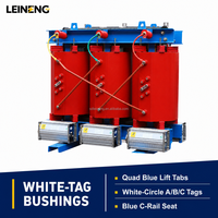 Transformateurs de puissance triphasés LEINENG 100kVA 500kVA 1000kVA 1500kVA 2000kVA 400V à isolation sèche pour moyenne et haute tension