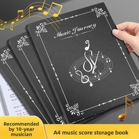 Porte-partitions A4, organiseur de documents imperméable, bloc-notes avec logo personnalisé, classeur
