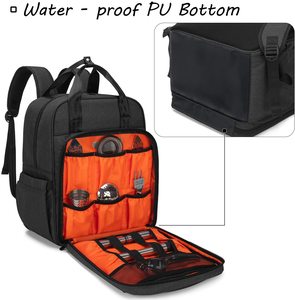 <span class=keywords><strong>2021</strong></span> OEM + ODM Style décontracté vin outil emballage sac transporteur voyage barman Kit sac avec fermeture à glissière pour ensembles de vin - Product Image 3