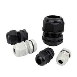Không thấm nước Cable gland nhựa Cable Entry IP68 PG7 cho 3-6.5 mét PG9 PG11 pg13.5 pg16 pg19/21 trắng đen Nylon nhựa Kết nối - Product Image 2