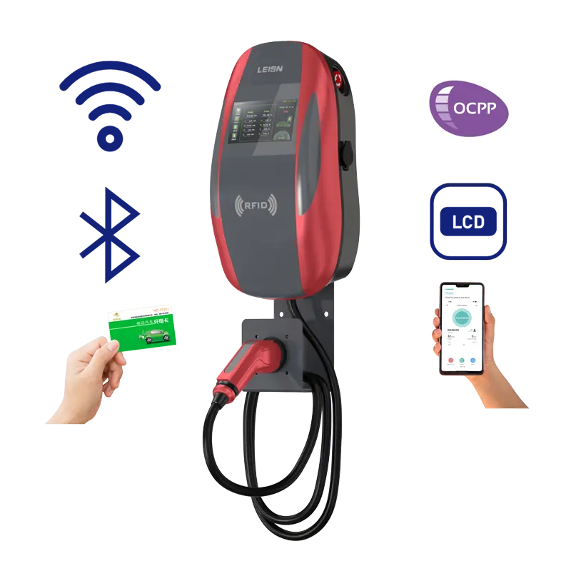 Stazione di ricarica a parete da 7KW a 22KW a 2 livelli di ricarica domestica per veicoli elettrici forniti da Standard CE di fiducia