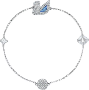 เครื่องประดับแฟชั่น กำไลข้อมือสแตนเลสประดับเพชรซิร์คอนทันสมัย - Product Image 3